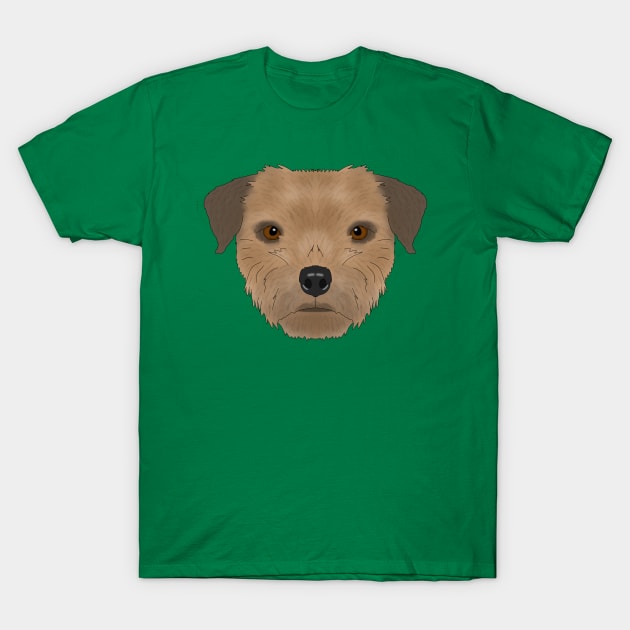 Border Terrier T-Shirt by childofthecorn